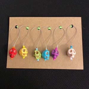 SKULL Stitch markers